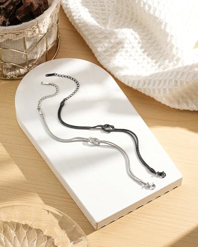 Tarsus Matching Couples Bracelets Forever Love Knot Relationship Jewelry - style: girlfriend gifts