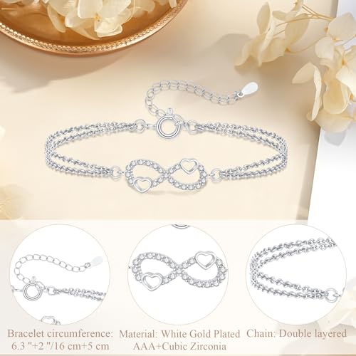 Bracelets for Girls Cross Soccer Bracelets Birthday Gifts for Girl - color: 4# To My Daughter