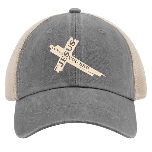 Jesus Hat Gifts for Men - color: Gray022