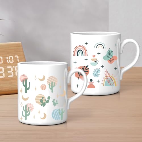 Boho Bible Verse UV DTF Cup Wraps, Transfer Stickers for Glass Tumblers - style: Boho050158