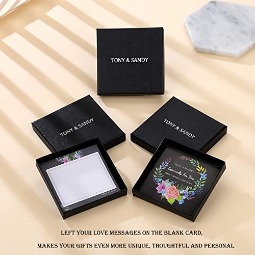 TONY & SANDY Cuff Bracelets for Women Teen Girls Best Friend Sister Mom Daughter Granddaughter Easter Birthday Mother's Day Christmas Stocking Stuffers for Teen Girls Women Jewelry - style: 0 - Friend Gifts - Good friends are like stars...you know they're