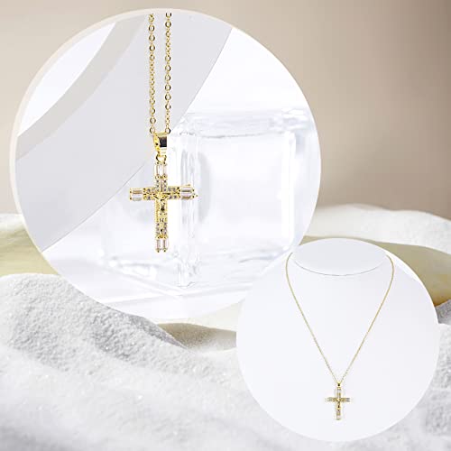 Cross Pendant Necklace for Women Jewelry Gold Cross Necklaces for Women Cross Necklace Minimalist Trendy Jewelry Valentines Day - style: CN3