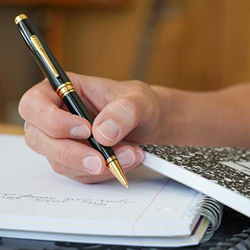 Cross Coventry AT0662-6 Ballpoint Pen, Oil-based, Black Lacquer - color: black lacquer, style: Single Item
