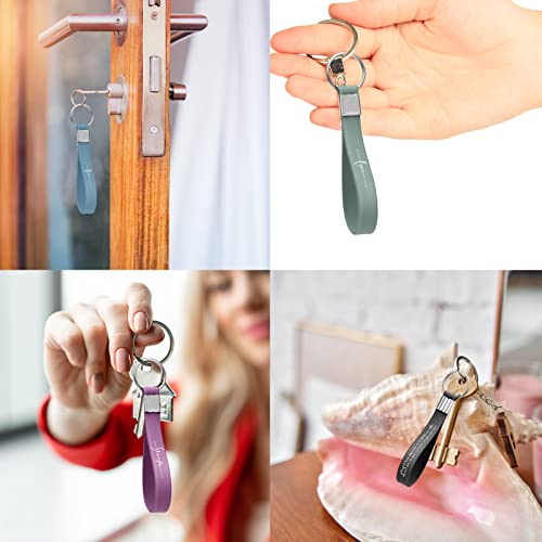 Unittype 56 Pcs Inspirational Christian Gifts Bible Verse Silicone Keychain