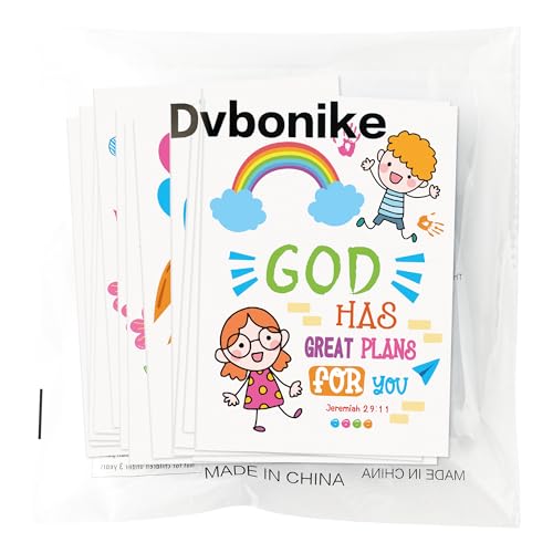 24Pcs Religious Coloring Books Bible Verses DIY Color-in Pages - color: A-bible Style ②