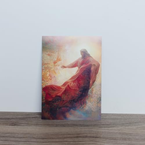 LDS Bookstore Small Christian Art Prints With Inspiring Scripture References And Messages (The Spirit of God, 3x4 Mini Card)