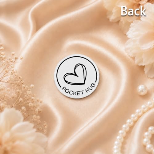 Ikacvb Christian Keychain Religious Gifts For Women Men Pocket Hug Token