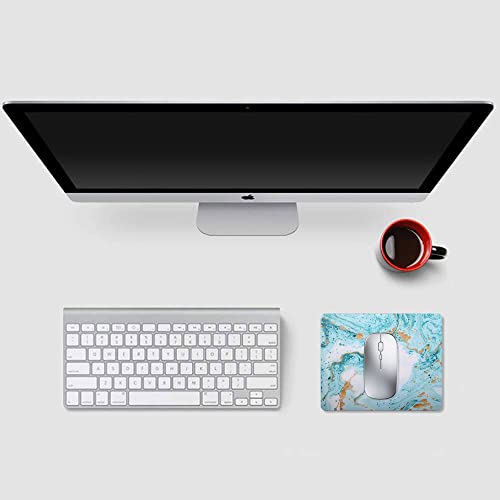 Small Mouse Pad Mouse Mat for Desk Laptop Computer(Marble 7) - color: Marble 7