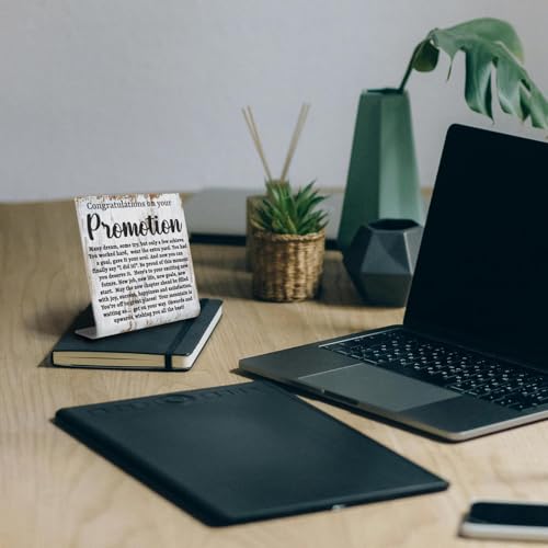 Congratulations Promotion Gifts for Women,Gifts for Promotion for Him,Gifts for Promotion for Him,Congratulations on Your Promotion, New Job Gift for Colleague,Officer Desk Decor Sign XLK502 - style: Promotion