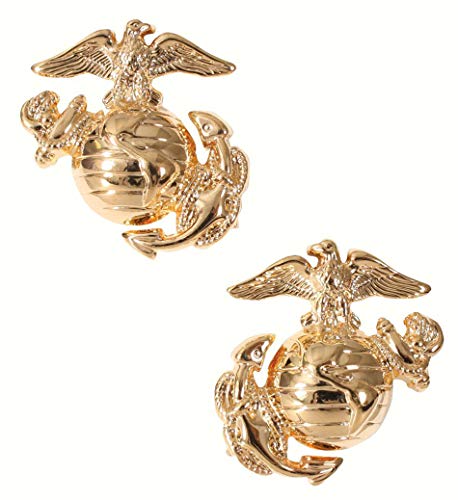 Rothco USMC Marine Corps Eagle, Globe & Anchor Officially Licensed Insignia Pins Set