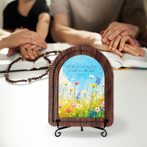 As For Me And My House We Will Serve The Lord Wood Plaque Signs - color: Joshua 24:15