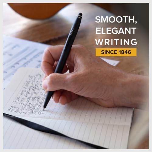 Cross Tech2 Satin Black Ballpoint Pen, Medium Point, Black Ink - color: Satin Black