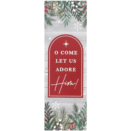 O Come Let Us Adore Him Christmas Bookmarks, 25 Count - style: O Come Let Us Adore