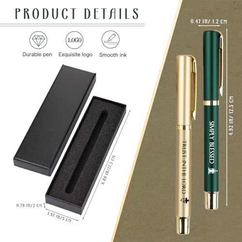 Fumete 30 Set Christian Pens Gifts Bulk with Quotes Box, Phrase Sign - style: Phrase Sign