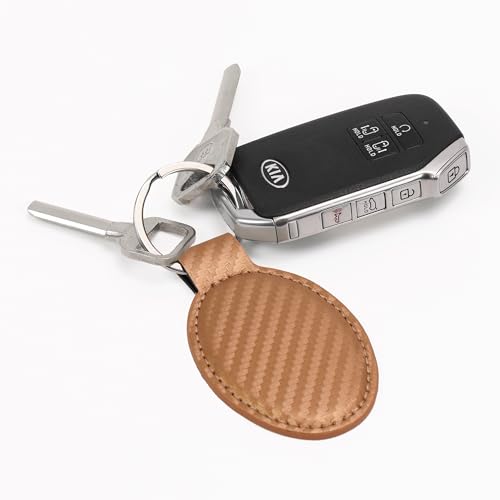 LaserGram Oval Keychain, Bible Verse Philippians 4-13, Personalized Engraving Included - color: Carbon Fiber Bronze