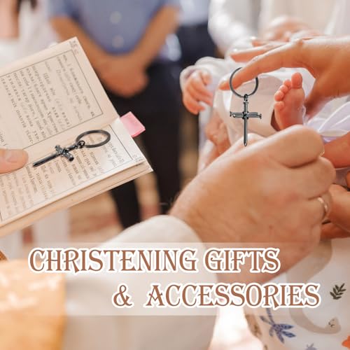 Landical Christian 3 Nail Cross Keychain Men Religious Gifts