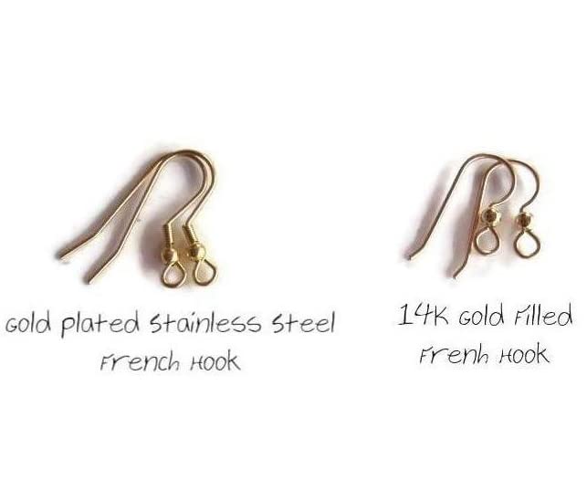 Gold Angel Wing Birthstone Earrings, Golden Tone Personalized Memorial Earrings, Angels Feather Jewelry