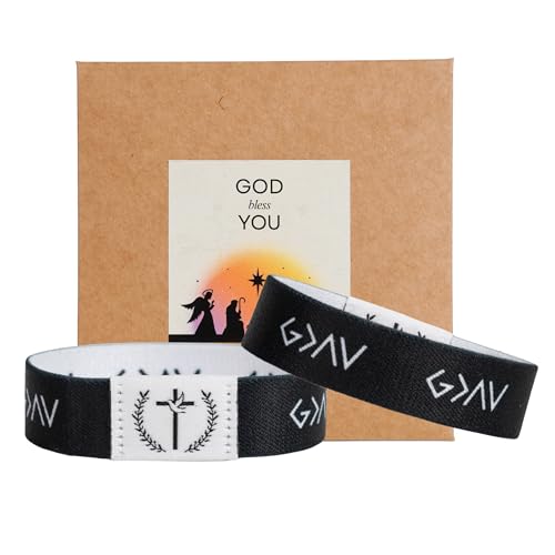 Bible verse bracelets Christian Bracelet Bible Verse Wristbands With NFC music Inspirational Daily Bible Verse Bracelets for Women Men Teens Valentine Gifts For Him and Her - style: Style 1