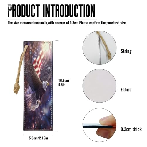 Bible Cover Case Women Men Bible Bag with Bookmark Bible Carrying Case,Bald Eagle and American Flag,Small - color: Bald Eagle and American Flag, size: Small