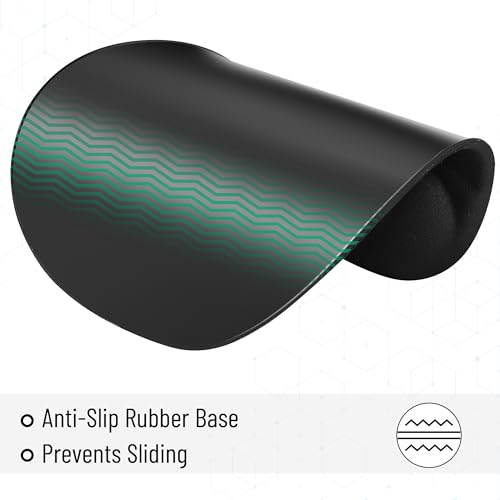 Mr. Pen- Ergonomic Mouse Pad with Wrist Rest - color: Black