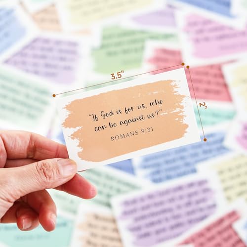 Inspirational Scripture Cards with Bible Verses Christian Affirmation Cards