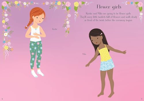 Little Sticker Dolly Dressing Bridesmaids and Flower Girls: An Interactive Sticker Adventure With Dress-Up Fun For Kids Celebrating Wedding Festivities