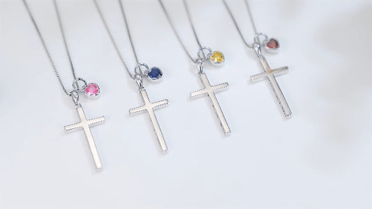 POPLYKE Cross Necklace 925 Sterling Silver Philippians 4:13 I Can Do All The Things Inspirational Necklace Gifts for Women Men 20+2'' - color: silver-10 October