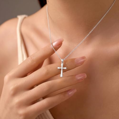 925 Sterling Silver Women’s Cross Necklace