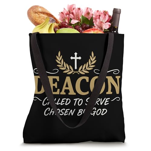 Deacon Called to Serve Chosen by God Christian Church Tote Bag