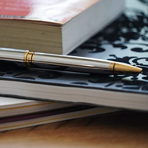 Cross Coventry Black Lacquer Ballpoint Pen, Medium Point, Black Ink - color: Black
