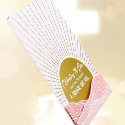 Religious Happy Birthday Card for Men Women Family Friends - color: Celebrating The Day