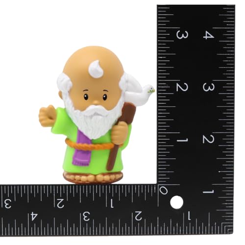 Fisher-Price Replacement Part for Collectible Little People Noah's Ark Zoo Safari Jungle Animals Playset JLV11 - Replacement Noah Figure