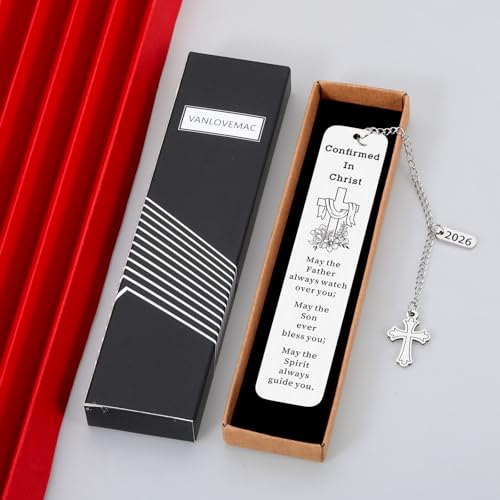 Confirmation Gifts for Teenage Boys Girls Catholic Confirmation Bookmark - style: Confirmation May the Father