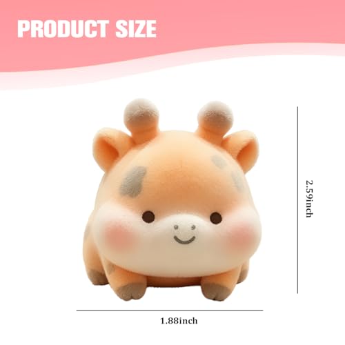 Cute Animal Car Screen Ornament, Giraffe Dashboard Decoration - color: Giraffe