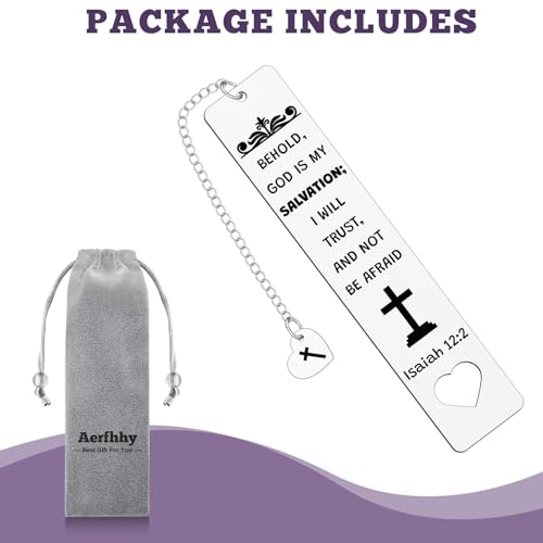 Christian Scripture Bookmark Christian Gifts for Women Men Inspirational Religious Gift Encouragement Gift Christmas Birthday Presents for Mom Sister Church School Office Book Lovers Bible Bookmark - color: Religious Bookmark