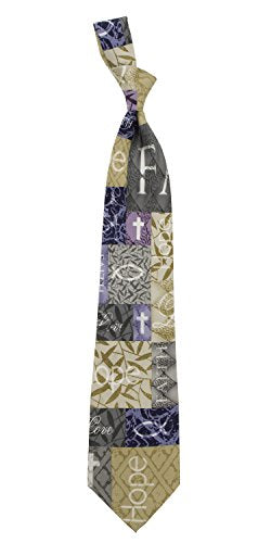Eagles Wings Faith Neckties Religious Tie Hope Love Ichthys Mens Necktie