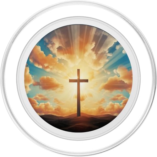 Christian Religious Christian Believer Christianity Jesus PopSockets PopGrip for MagSafe - style: Magnetic PopGrip
