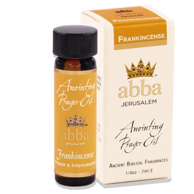 Generic ABBA Oil Frankincense 1/4oz Bottle ANOINTING Oil in Gift Box - ABBA Jerusalem