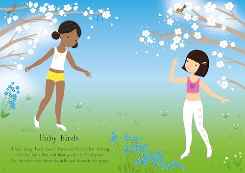Little Sticker Dolly Dressing Easter: An Interactive Sticker Book for Kids to Dress Up Dolly and Play with Easter Animals