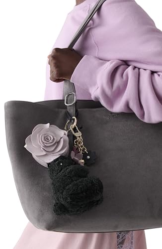 kate spade new york Women's Novelty Bag Charm - color: Black Shearling Penelope Bear Critter