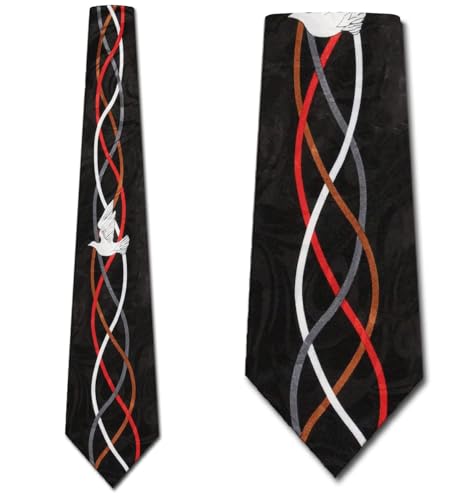 Steven Harris Religious Ties Mens Dove Necktie Peace Tie Christian Neckties