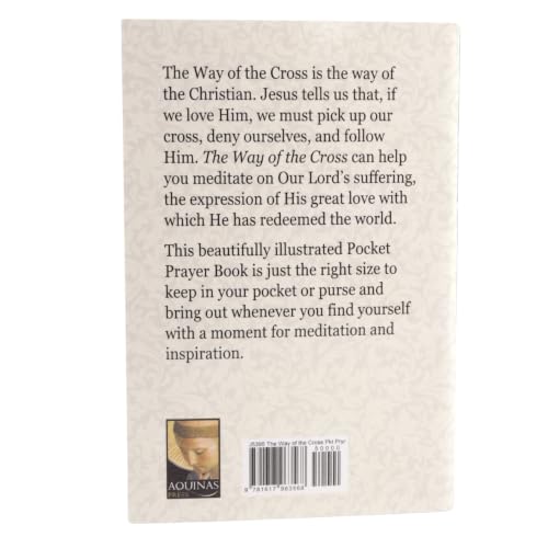 The Way of the Cross Pocket Prayer Books, Catholic Devotional, Pack of 3