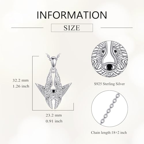 Seraphim Jewelry Set 925 Sterling Silver Guardian Angel Seraph Pendant Angel Wings Jewelry Christian Gifts for Women Men - color: Seraphim necklace