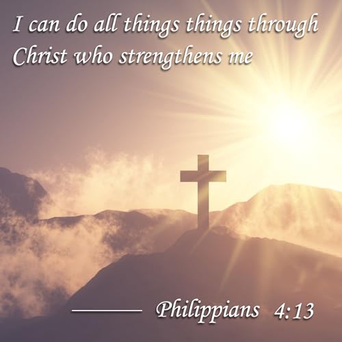MagEnergy Cross Copper Bracelet for Men Women-Engraved Religious Bracelets - style: Philippians 4:13