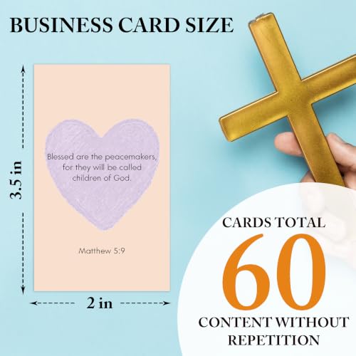 Scripture Cards with Bible Verses, Gifts for Christian Women Men - color: Scripture 04