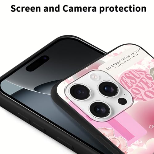 2 Pack Pink God Jesus Collage Phone Case for Samsung Galaxy A13 5G 6.5", Bible Verse Christian Quotes Bow Design Cover for Woman Girl, Slim Soft TPU Shockproof Protective Cases for Samsung A13 - color: Pink Collage, size: for Samsung Galaxy A13 5G