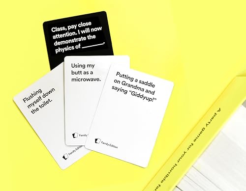 Cards Against Humanity Family Edition • Card Game for Your Horrible Family