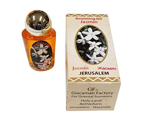 Bethlehem Gifts TM Holy Land Blessed Anointing Oil Biblical Fragrance Jerusalem (Jasmin) - color: Jasmin
