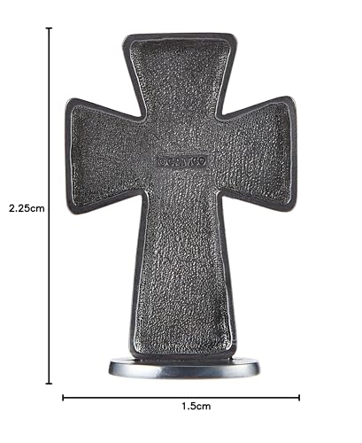 Cathedral Art (Abbey & CA Gift First Holy Communion Standing Message Cross, 3-Inch, Pewter, 1.50" x 2.25" - style: First Holy Communion 3"