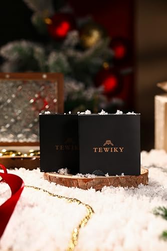 Tewiky Christian Gift Stocking Stuffers Cross Necklace for women-Dainty 14k Gold Plated/Silver Plated Pendant Necklaces Simple Cute Tiny Necklace Jewelry for Women - color: Rose Gold Simple Cross
